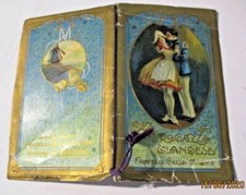 calendarietto pubblicitario "LA RAGAZZA OLANDESE" F.LLI CELLA MILANO 1923