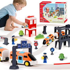 37 Pezzi Set Treno Elettrico