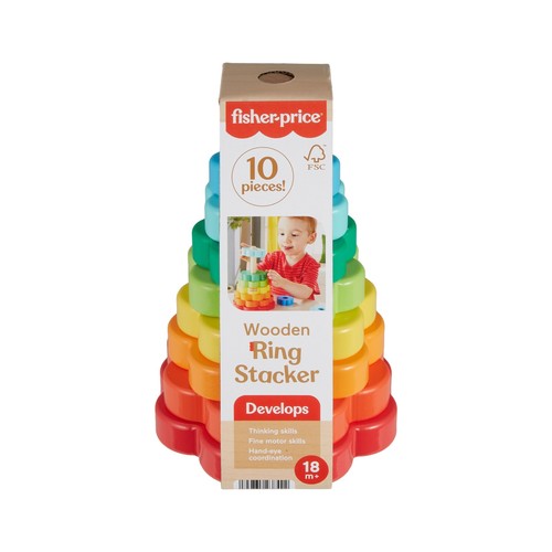 Piramide legno colorata - in,