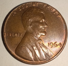 1964 P USA LINCOLN HEAD PENNY