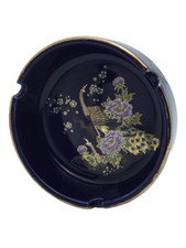 Posacenere In Porcellana Blu