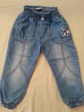 lotto 690 pantaloni pantalone jeans bimba bambina 3/4 anni