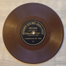 1897 Berliner Gram-O-Phone #61 – A Morning on the Farm – Wonderful Condition!