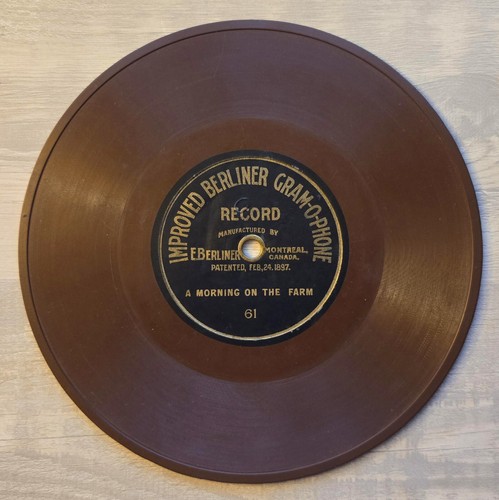 1897 berliner gram phone - gram-o-phone, #61