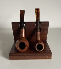 Lotto 2 pipe rare collezione LUIGI VIPRATI con corona serie speciale fumate poco