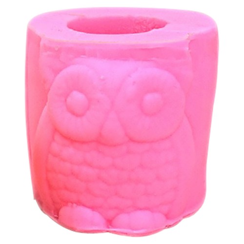 Stampo vaso fiori gufo