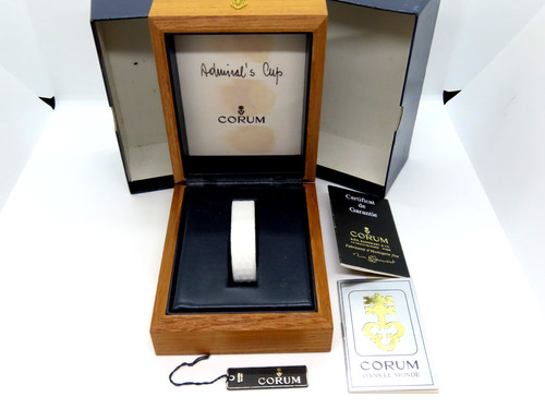 Corum scatola orologio vintage - corum,