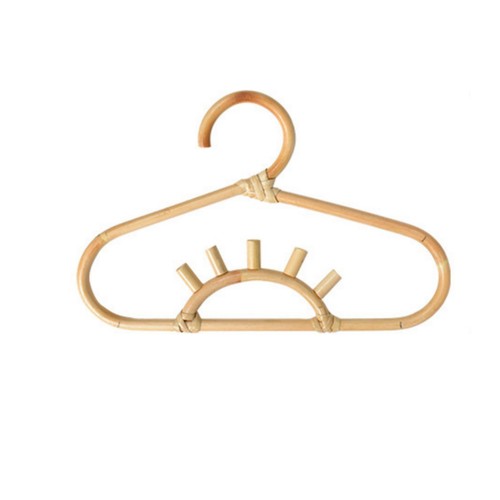 Gruccia appendiabiti rattan - gruccia,