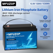 Batteria al litio 12V 120 Ah