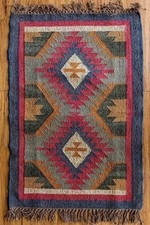 Tappeto Kilim Lana Iuta