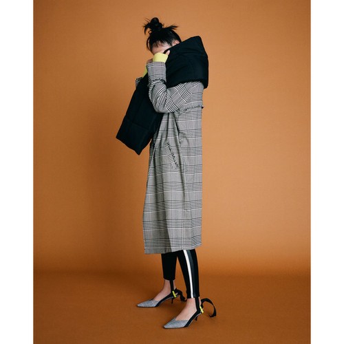Giacca cappotto tessuto - cappotto, a