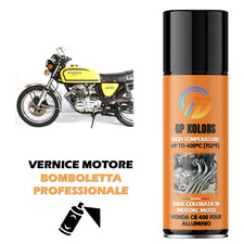 Vernice Motore Moto Spray HONDA CB400 FOUR ALLUMINIO | High Temperature