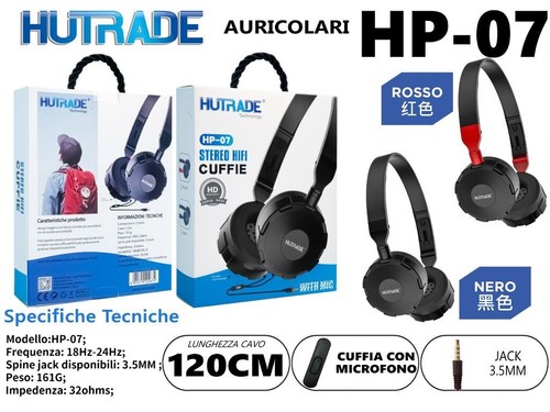 Hutrade cuffie stereo - cuffie,
