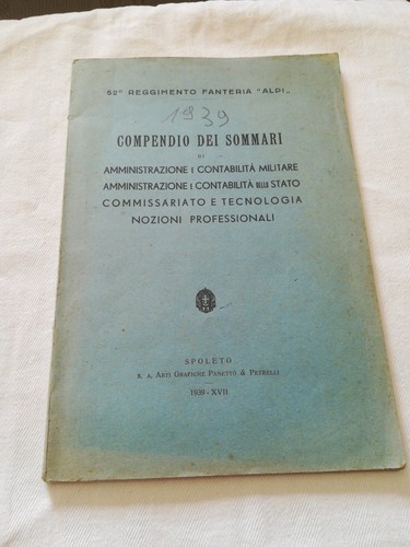 Compendio dei sommari - compendio, di