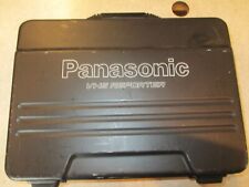 PANASONIC VHS REPORTER VIDEOCAMERA VHS AF PIEZO AG-160 TESTATA PER ALIMENTAZIONE