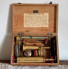 ANTICO EBULLIOMETRO DI MALLIGAND IN OTTONE “Marca di Fabbrica A.S. Milano”