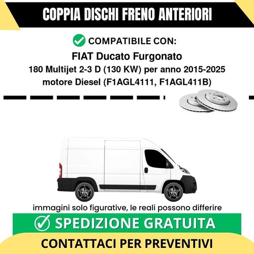 Coppia dischi freno anteriori - dischi,