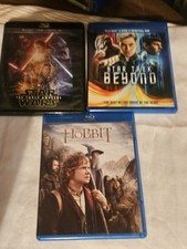 Star Wars Force Awakens Star Trek Beyond Hobbit An Unexpected Journey Bluray DVD