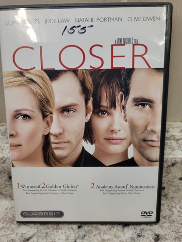 Closer dvd movie julia roberts - dvd,