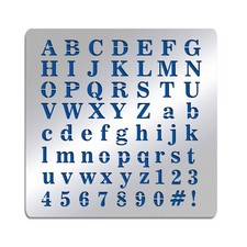 BENECREAT Stencil quadrati in