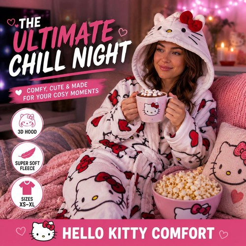 Accappatoio donna hello kitty - donna,