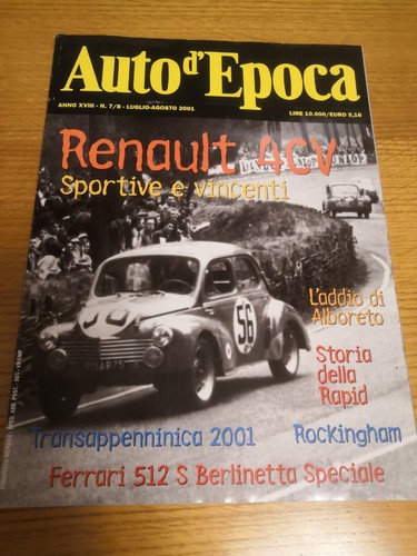 Rivista auto epoca 7 - rivista,