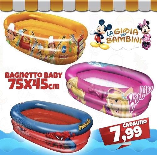 Piscina bagnetto baby 75x45 - baby, cm