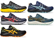 ASICS GEL SONOMA 7 SCARPE SHOES SCHUHE UOMO TRAIL RUNNING NERO VENTURE FUJI