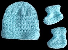 Set cappello e stivali bambino