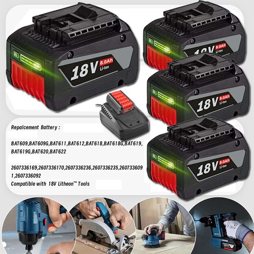 Batteria 12ah per bosch 18v - 12ah,