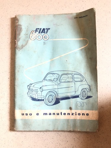 Libretto uso manutenzione - libretto, fiat