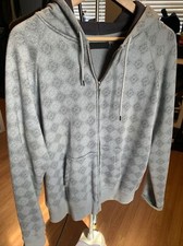 Felpa con cappuccio zip finta