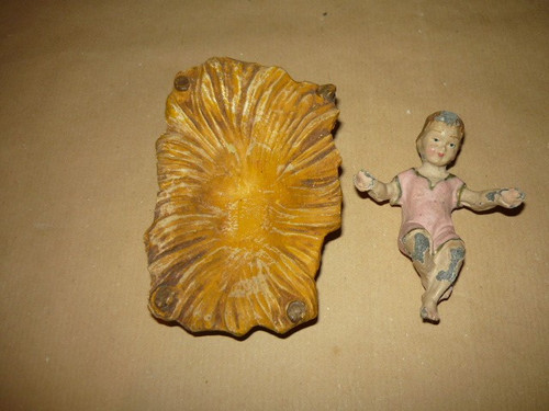 Statuina del presepe bambino - del,