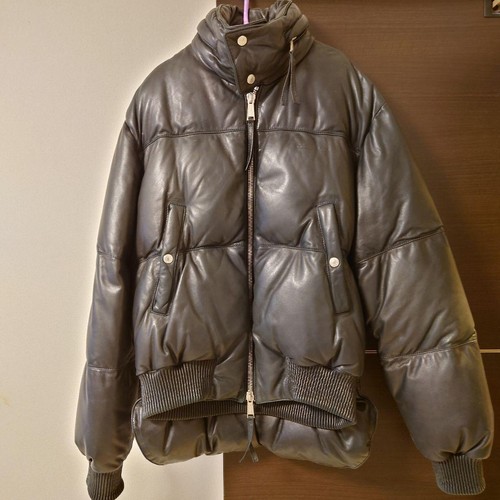 Dsquared2 leather down - dsquared2, jacket