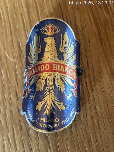 Targhetta sterzo originale - targhetta, da