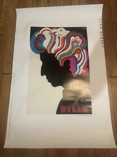 Poster autografo milton glaser - autografo,