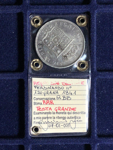 Piastra 120 grana 1841 - piastra,