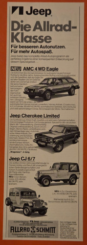 Amc eagle ruote - ruote, motrici