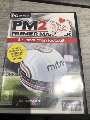 Premier manager 2012 pc - manager,