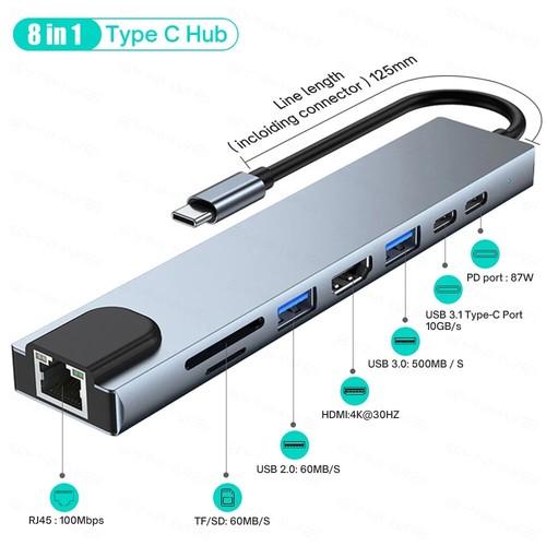 Hub usb 1 4k - 4k, hdmi