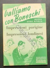 Musica Spartito - Balliamo con Boneschi - Violino, Fisarmonica, Tromba, Batteria