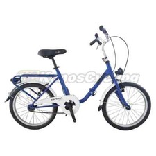 ⭐ Bicicletta Pieghevole ESPERIA Graziella 20" Acciaio Blu S240