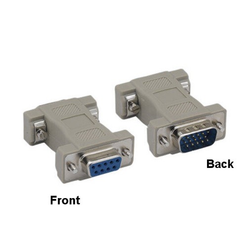 Adattatore db9 pin femmina a - pin,