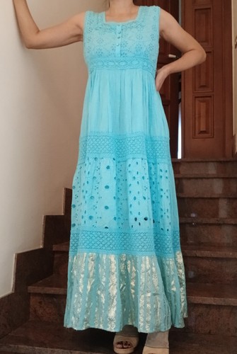 Abito maxi dress boho - -chic, tg
