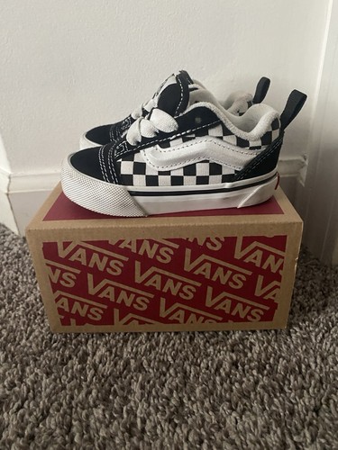 Slip scacchiera vans bambino - a,
