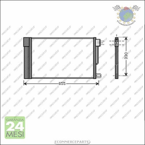 Condensatore climatizzatore - condensatore,