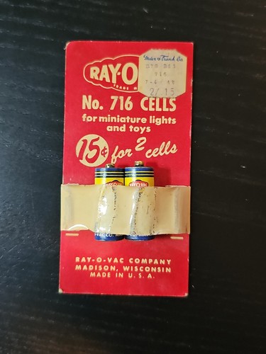 Ray vac vintage batterie - n.,