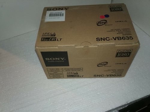 Sony snc vb635 60fps - 60fps, 1/2"