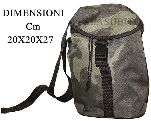 Borsa mimetica porta accessori - mimetica,