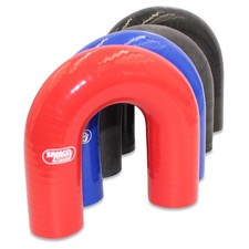 180 gradi gomito curva - tubo, in